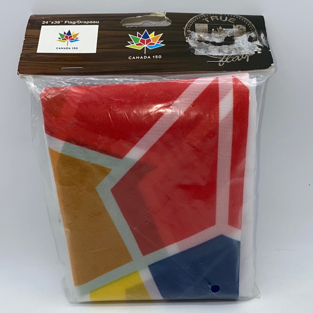 Canada 150 Years Multicolor Flag 24x36 Outdoor